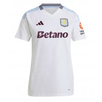 Camisa de time de futebol Aston Villa Amadou Onana #24 Replicas 2º Equipamento Feminina 2024-25 Manga Curta